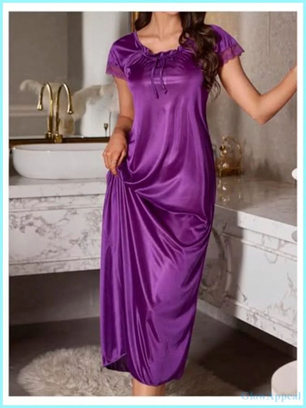 N/A satin nightdress